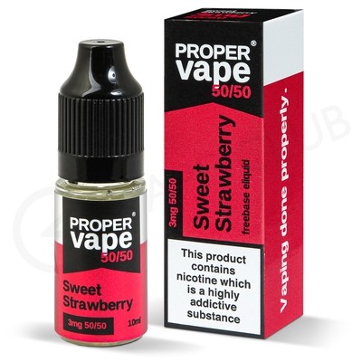 Sweet Strawberry E-Liquid by Proper Vape