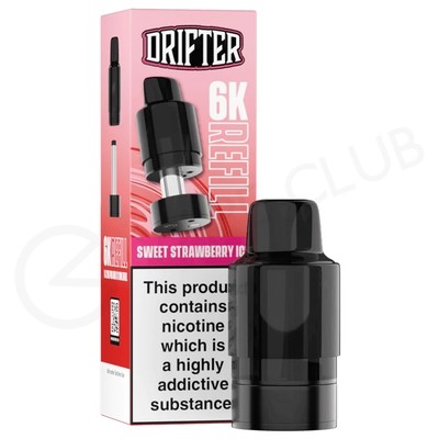 Sweet Strawberry Ice Drifter Bar 6K Refill Pack