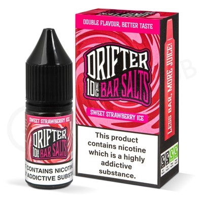 Sweet Strawberry Ice Nic Salt E-Liquid by Drifter Bar Salts