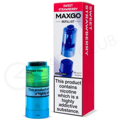 Sweet Strawberry Relx Max Go 12K Refill Pack