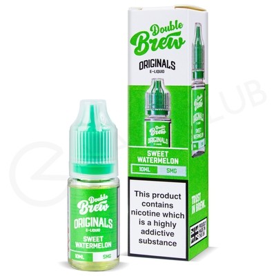 Sweet Watermelon Nic Salt E-Liquid by Double Brew Originals