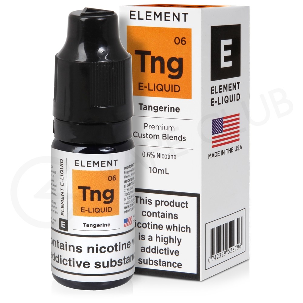Esencia para Vaper Element E-Liquid Subzer°0 Blood Orange con 6mg Nicotina  - 60 mL