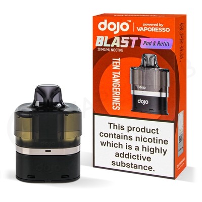 Ten Tangerines Vaporesso Dojo Blast 6000 Prefilled Pod