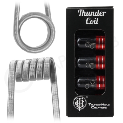 THC 3 Core Fused Clapton Handmade Coils