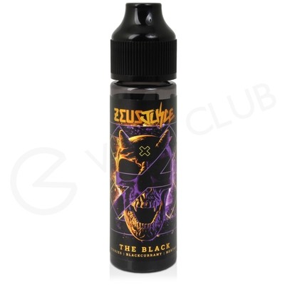 The Black 50ml Shortfill E-liquid by Zeus Juice