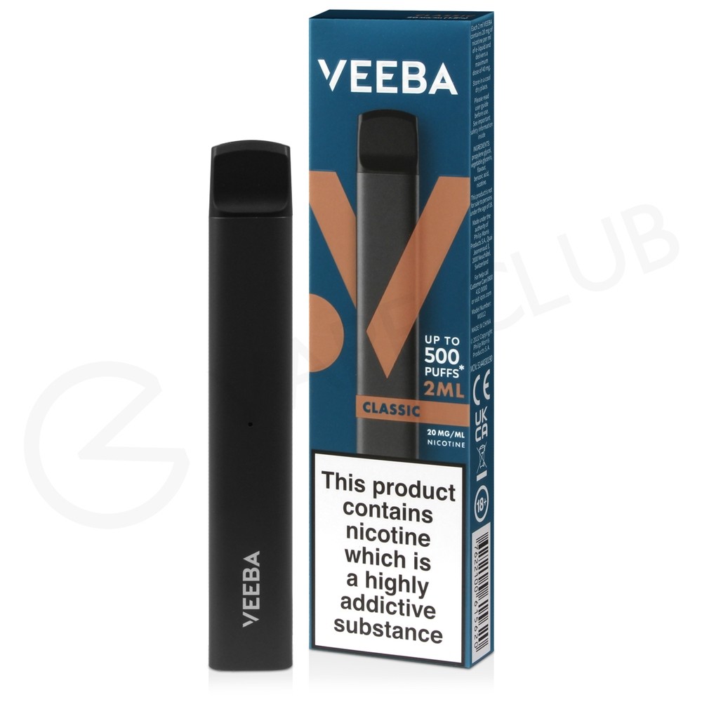 Toasted Tobacco Veeba Disposable Vape