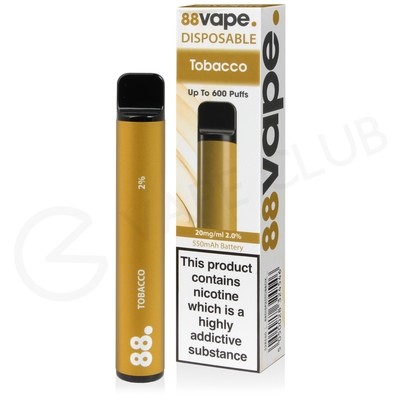 Tobacco 88Vape Disposable Device