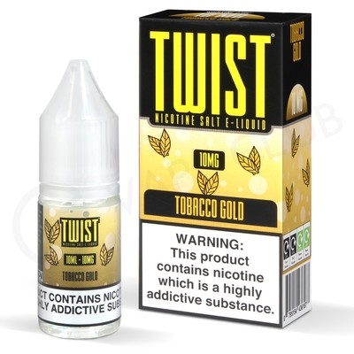 Tobacco Gold Nic Salt E-Liquid by Twist