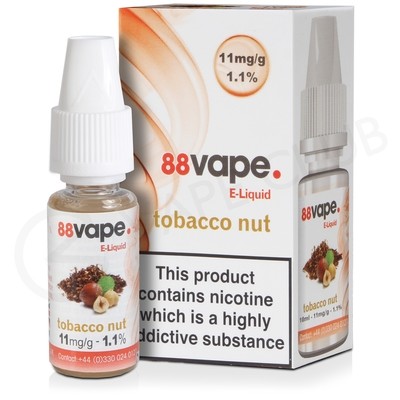 Tobacco Nut E-Liquid by 88Vape