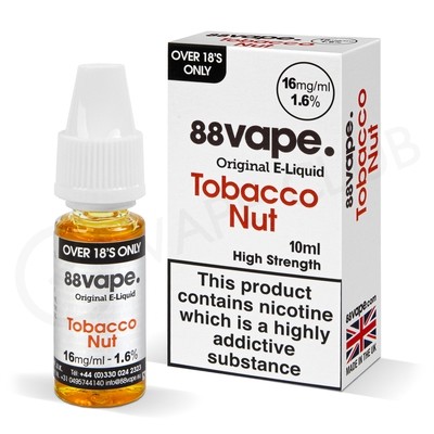 Tobacco Nut E-Liquid by 88Vape