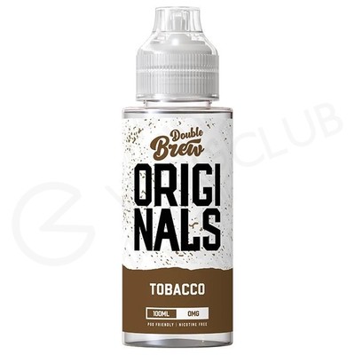 Tobacco Shortfill E-Liquid by Double Brew Originals XL 100ml