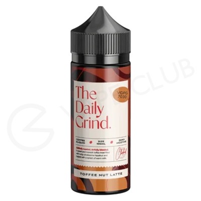 Toffee Nut Latte Shortfill E-Liquid by The Daily Grind 100ml