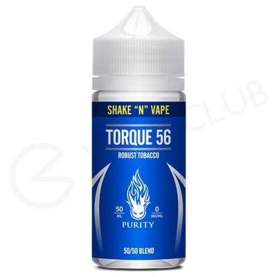 Torque 56 Shortfill E-Liquid by Purity 50ml