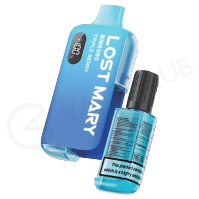 Triple Berry Lost Mary BM6000 Disposable Vape Kit