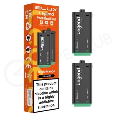Triple Mango Elux Legend 1500 2in1 Prefilled Pods