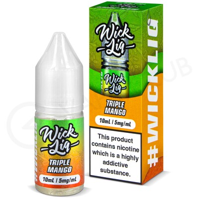 Triple Mango Nic Salt E-Liquid by Wick Liq Bar Juice