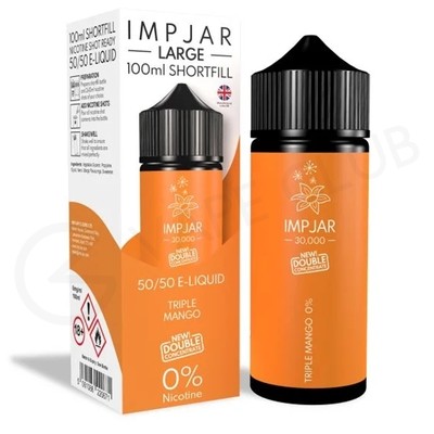 Triple Mango Shortfill E-Liquid by Imp Jar Large 100ml