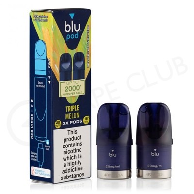 Triple Melon Blu Bar Prefilled Pod