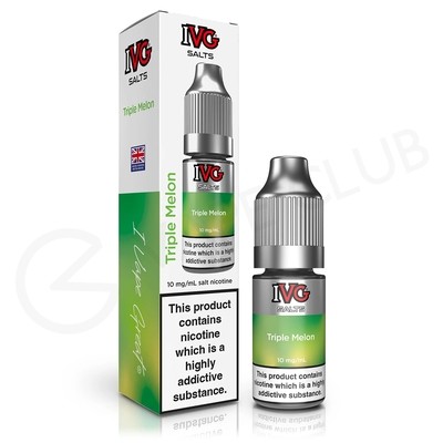 Triple Melon Nic Salt E-Liquid by IVG Salts