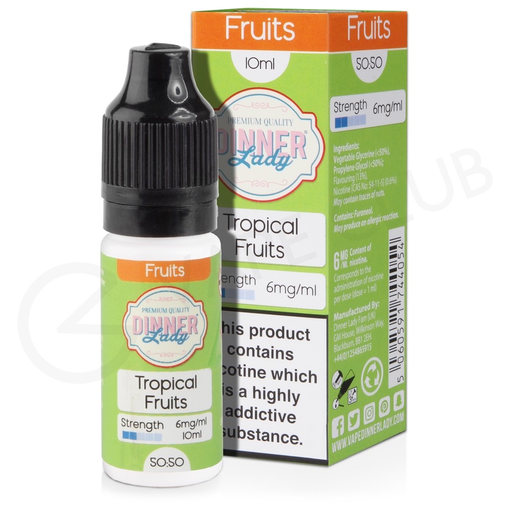 Tropical Fruits ELiquid by Dinner Lady 50/50
