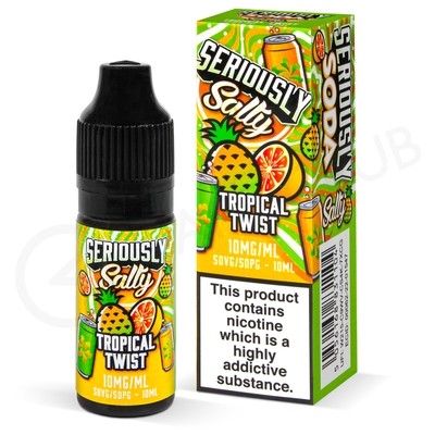 Tropical Twist Nic Salt E-Liquid by Seriously Soda