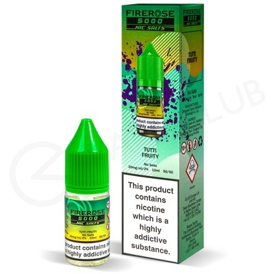 Tutti Fruity Nic Salt E-Liquid by Elux Firerose