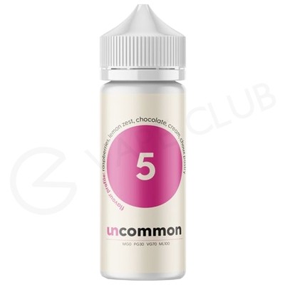 Uncommon 5 Shortfill E-Liquid by Supergood 100ml
