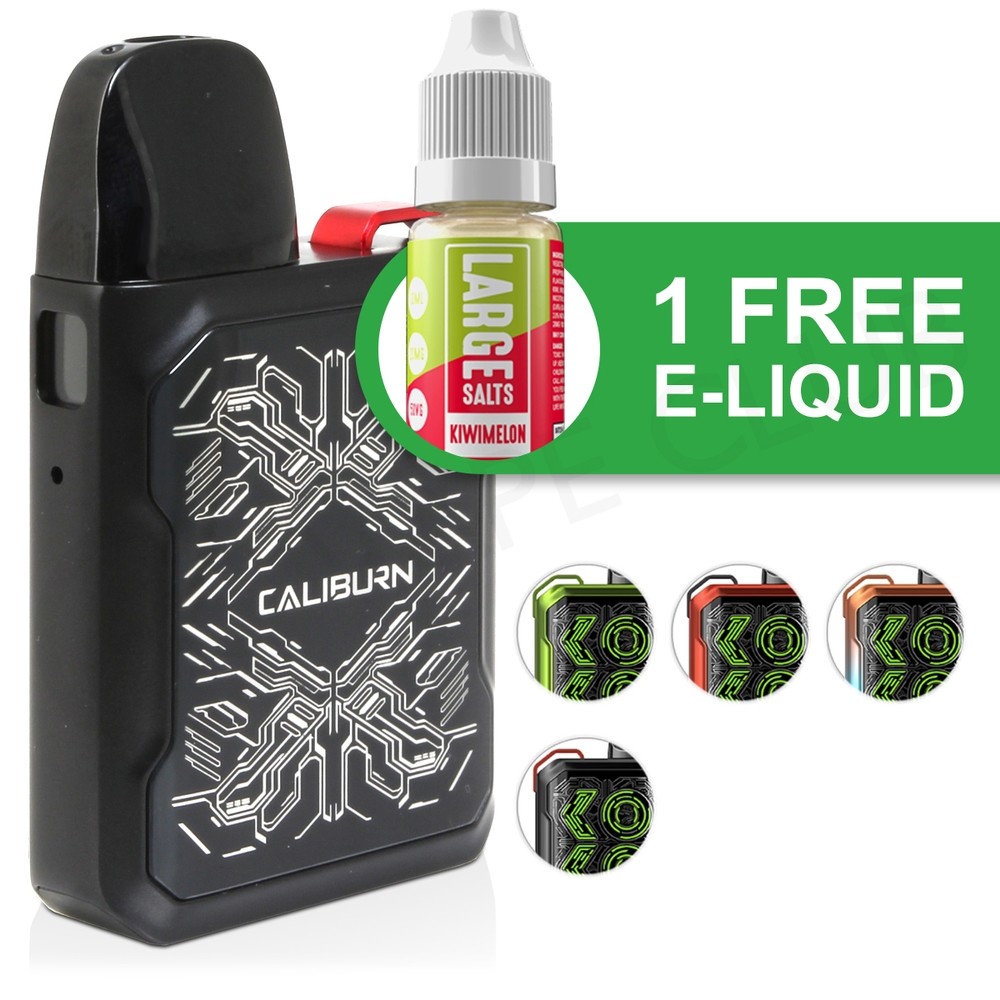Uwell Caliburn GK2 Vape Kit Free ELiquid G Coil Compatible