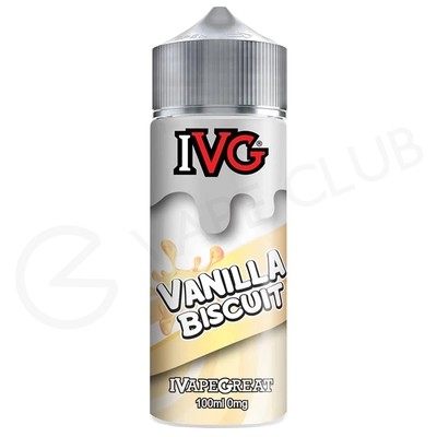 Vanilla Biscuit Shortfill E-Liquid by IVG 100ml