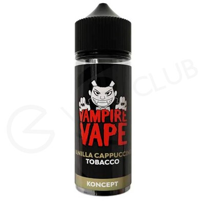 Vanilla Cappuccino Tobacco Shortfill E-Liquid by Vampire Vape 100ml