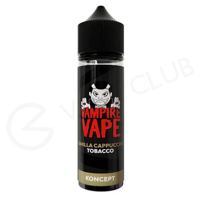 Vanilla Cappuccino Tobacco Shortfill E-Liquid by Vampire Vape 50ml
