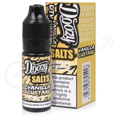 Vanilla Custard Nic Salt E-liquid by Doozy Salts