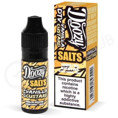 Vanilla Custard Nic Salt E-liquid by Doozy Salts