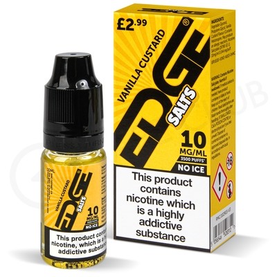 Vanilla Custard E-Liquid by Edge Dessert Bar Salts