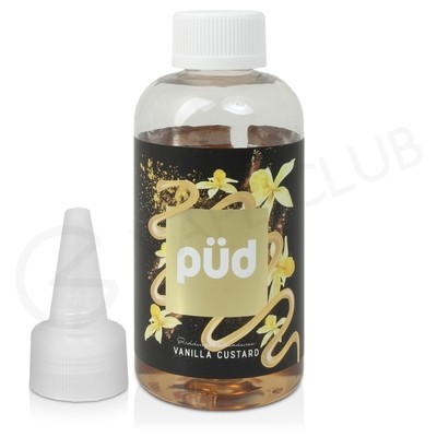 Vanilla Custard Shortfill E-Liquid by Pud 200ml