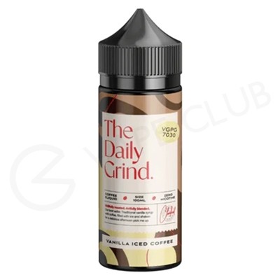 Vanilla Iced Coffee Shortfill E-Liquid by The Daily Grind 100ml