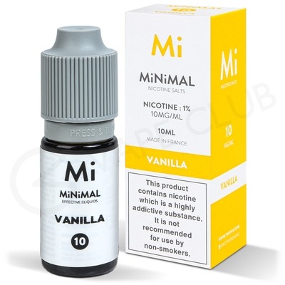 Vanilla Nic Salt E-Liquid by Minimal