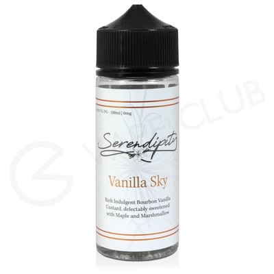 Vanilla Sky Shortfill E-Liquid by Serendipity 100ml
