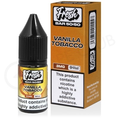 Vanilla Tobacco E-Liquid by Fresh Bar