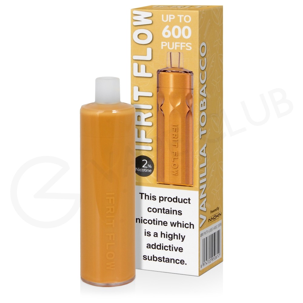 Vanilla Tobacco iFrit Flow 600 Disposable Vape