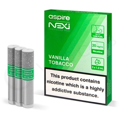 Vanilla Tobacco Nexi One Pod by Aspire