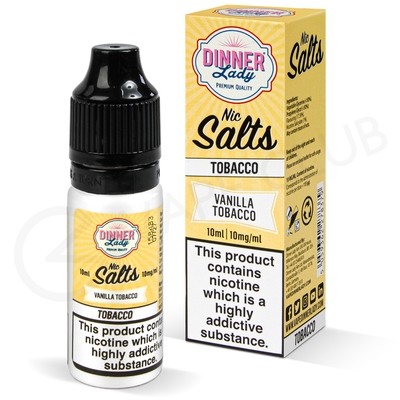 Vanilla Tobacco Nic Salt E-Liquid  by Dinner Lady