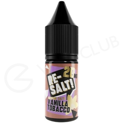 Vanilla Tobacco Nic Salt E-Liquid by Re Salt