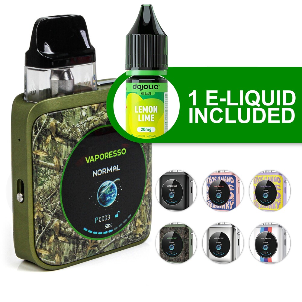 vaporesso xros 4 liquid Nano Vape Kit parent Flavor:MUST HAVE PACKED - WATERMELON / LUDOU / COLA Lost Mary OS5000 Luster