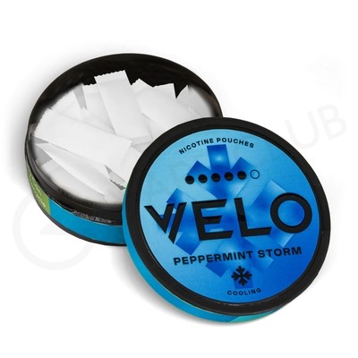 Velo Peppermint Storm Nicotine Pouches