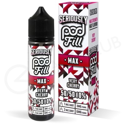 Very Cherry Shortfill E-Liquid by Seriously Pod Fill Max 40ml