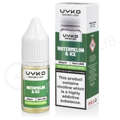 Watermelon & Ice Nic Salt E-Liquid by Vyko