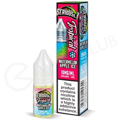 Watermelon Apple Ice Nic Salt E-Liquid by Seriously Tropical