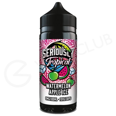 Watermelon Apple Ice Shortfill E-Liquid by Seriously Tropical 100ml