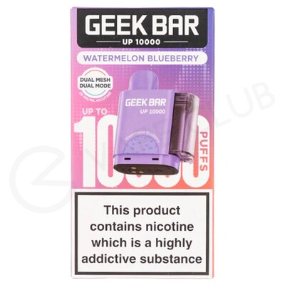 Watermelon Blueberry Geek Bar Up 10000 Refill Pod